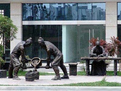 城市校园雕塑 